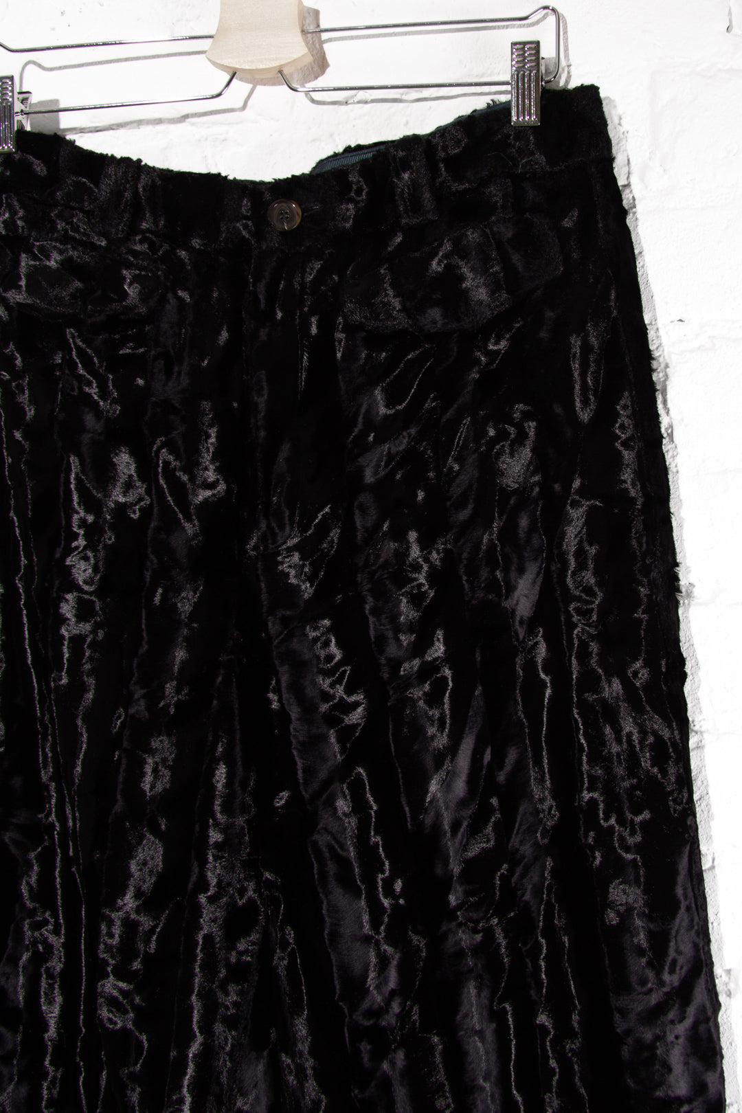 Faux Fur Trousers
