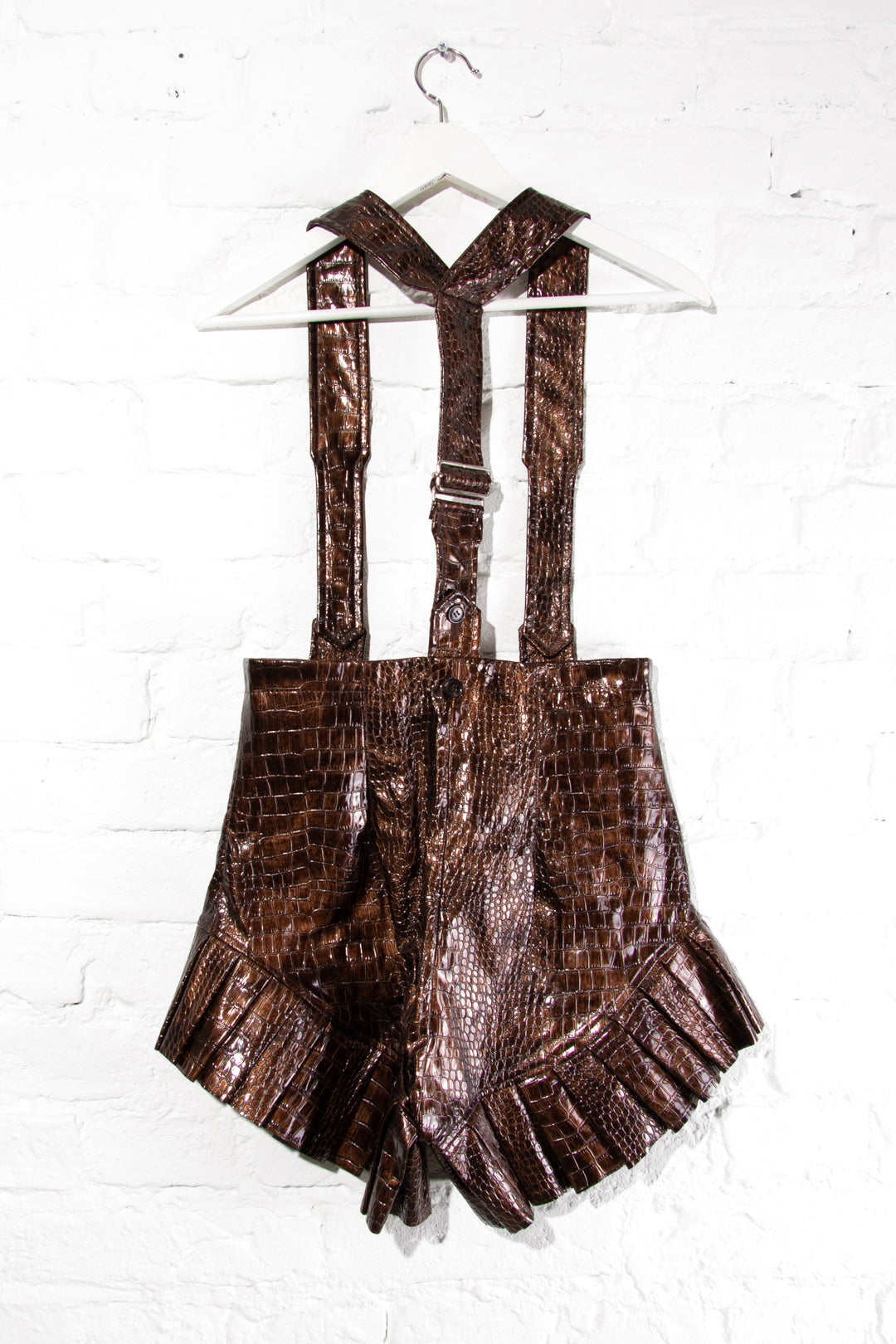 Croc Ruffle Hotpants