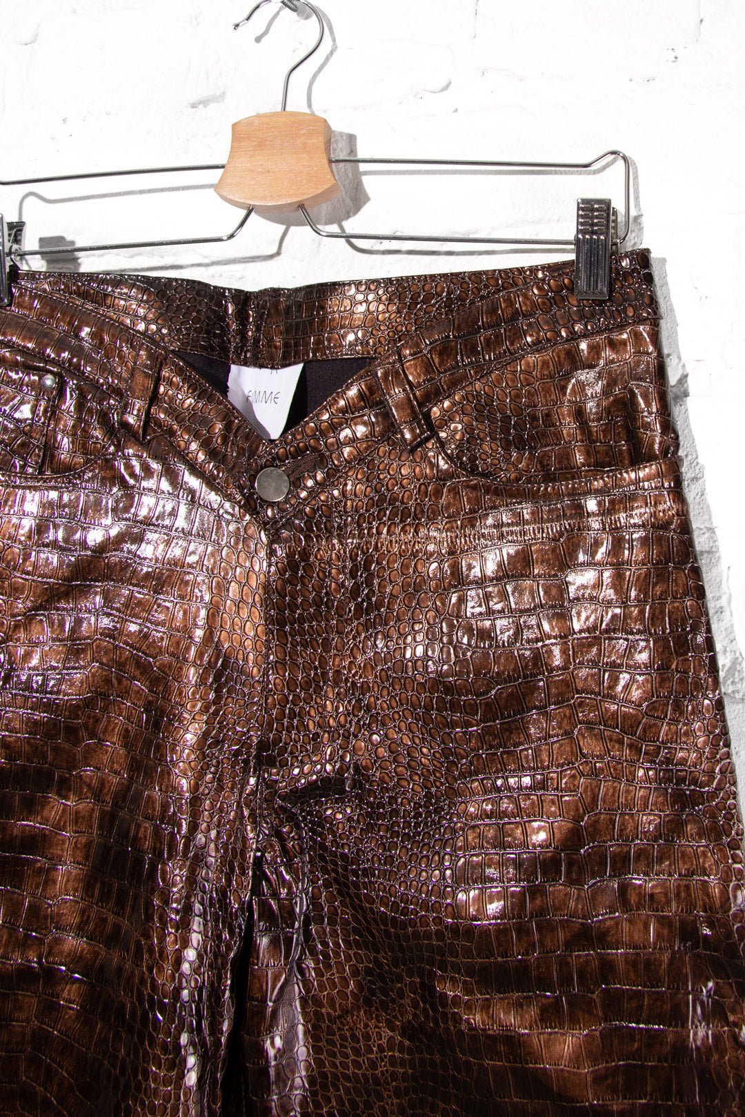 Croc V-Trousers