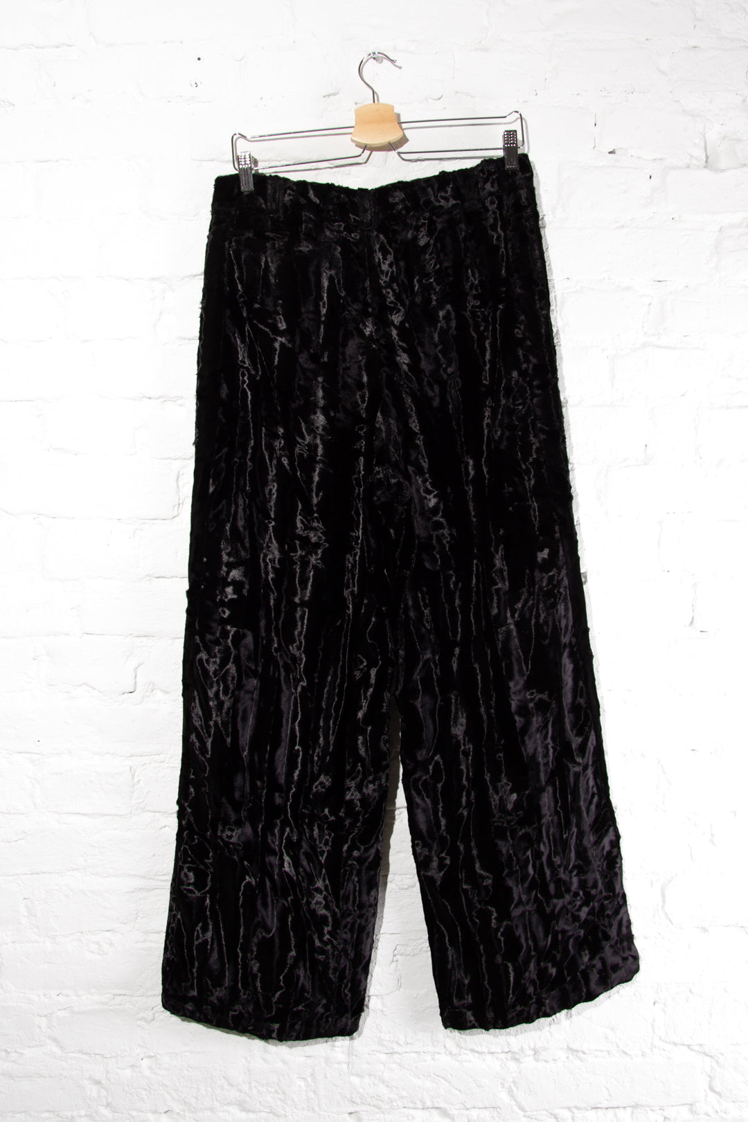 Faux Fur Trousers