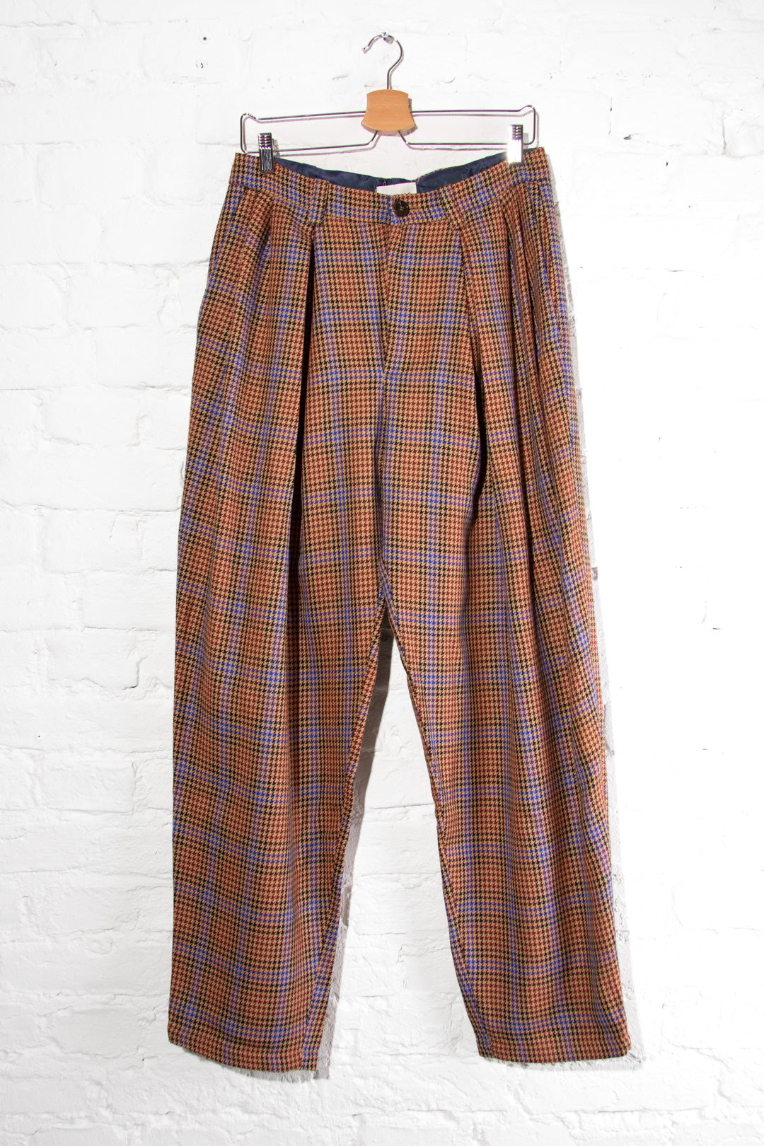 Checked Trousers
