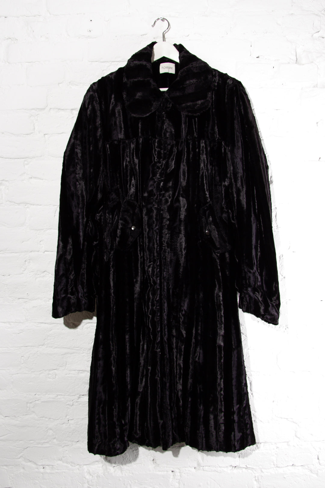 Faux Fur Bar Coat