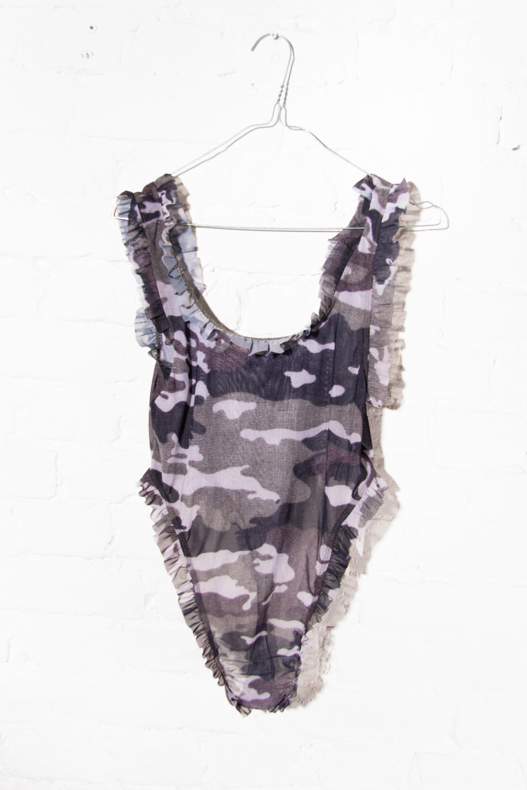 Camo Ruffle Body - Sample